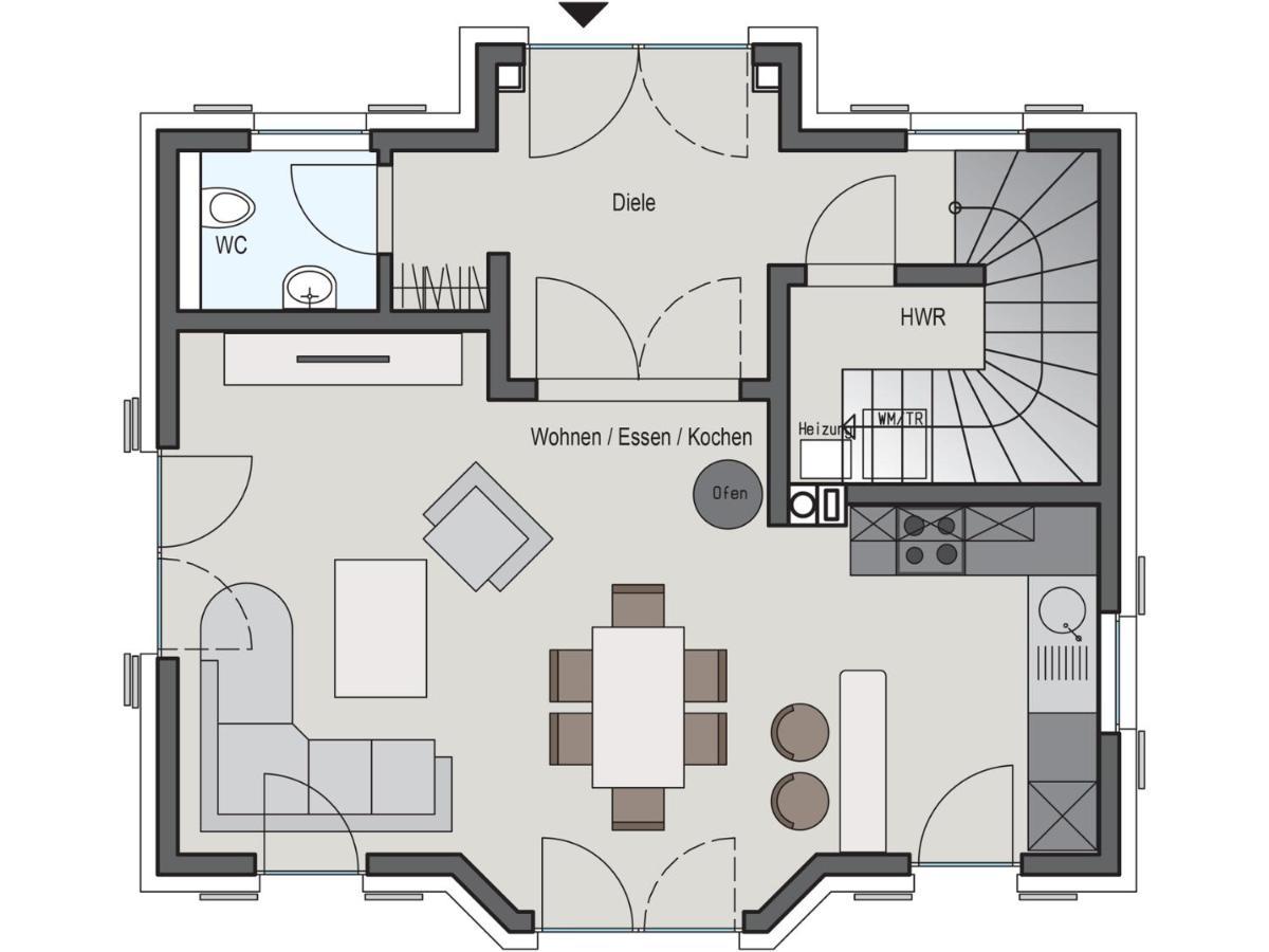 Ferienhaus Seeschwalbe 44 Fuhlendorf  Exteriér fotografie
