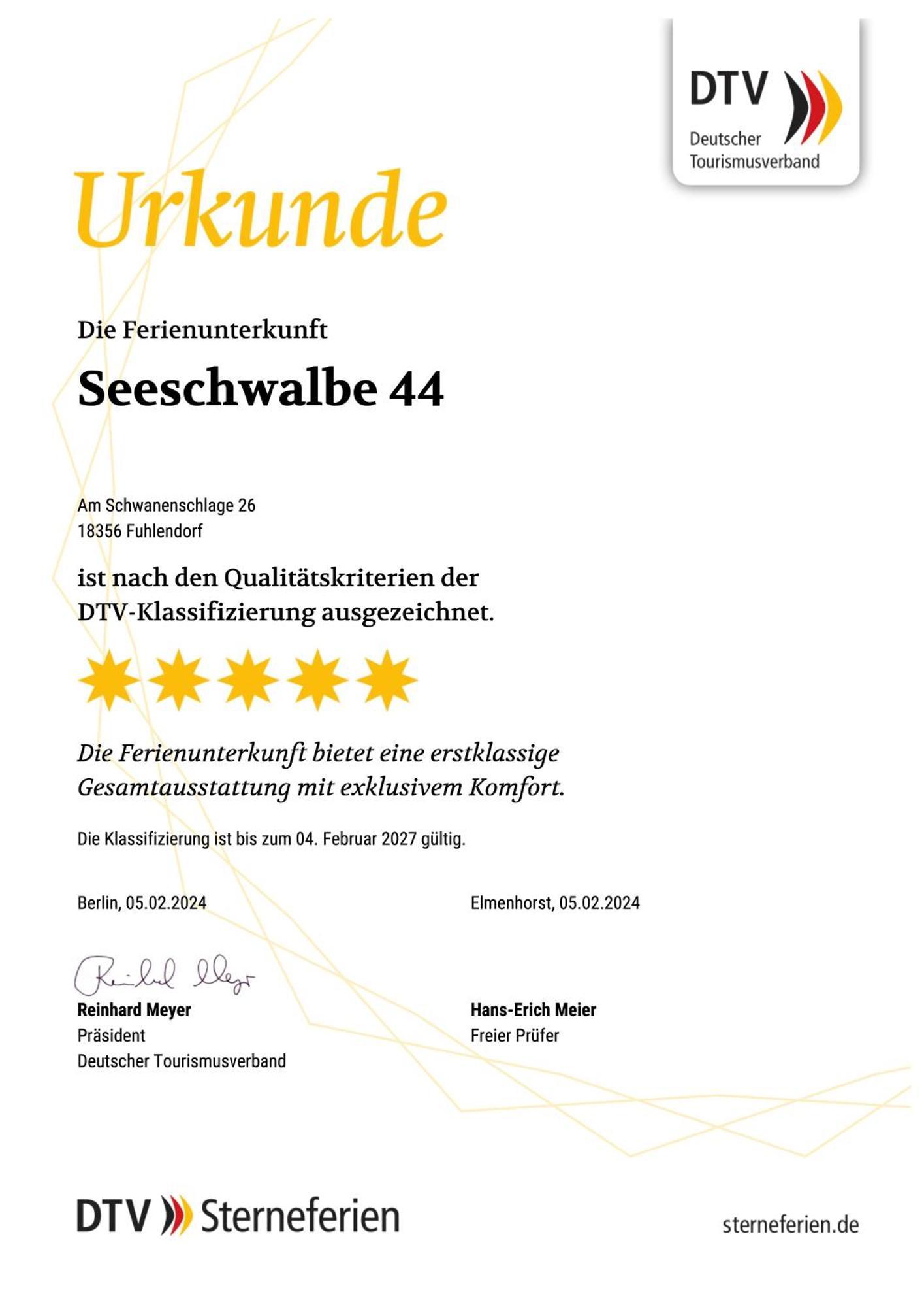 Ferienhaus Seeschwalbe 44 Fuhlendorf  Exteriér fotografie
